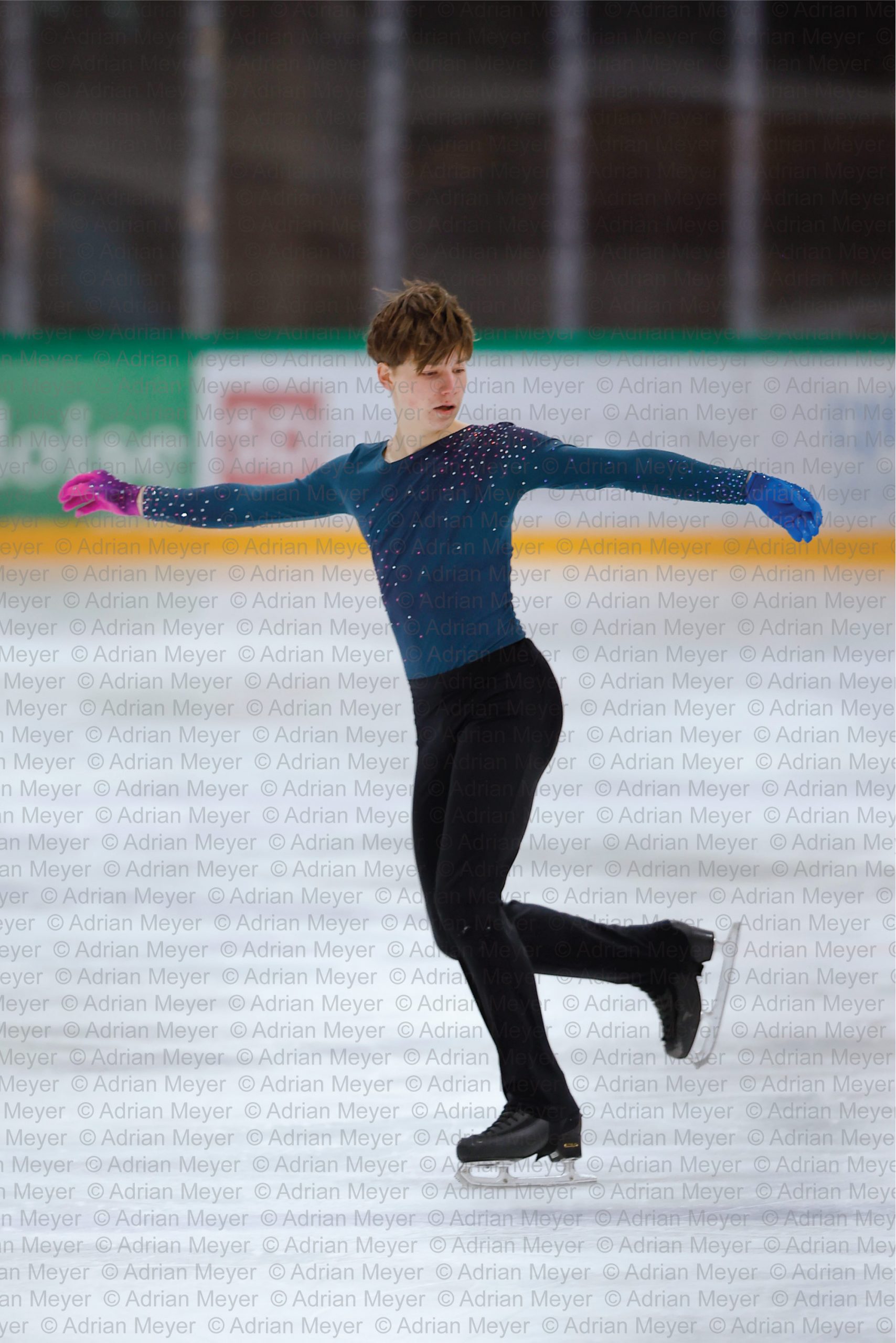 Gion SCHMID SUI - Junior Men - Free Skate at Swiss Ice Skating Open 2025