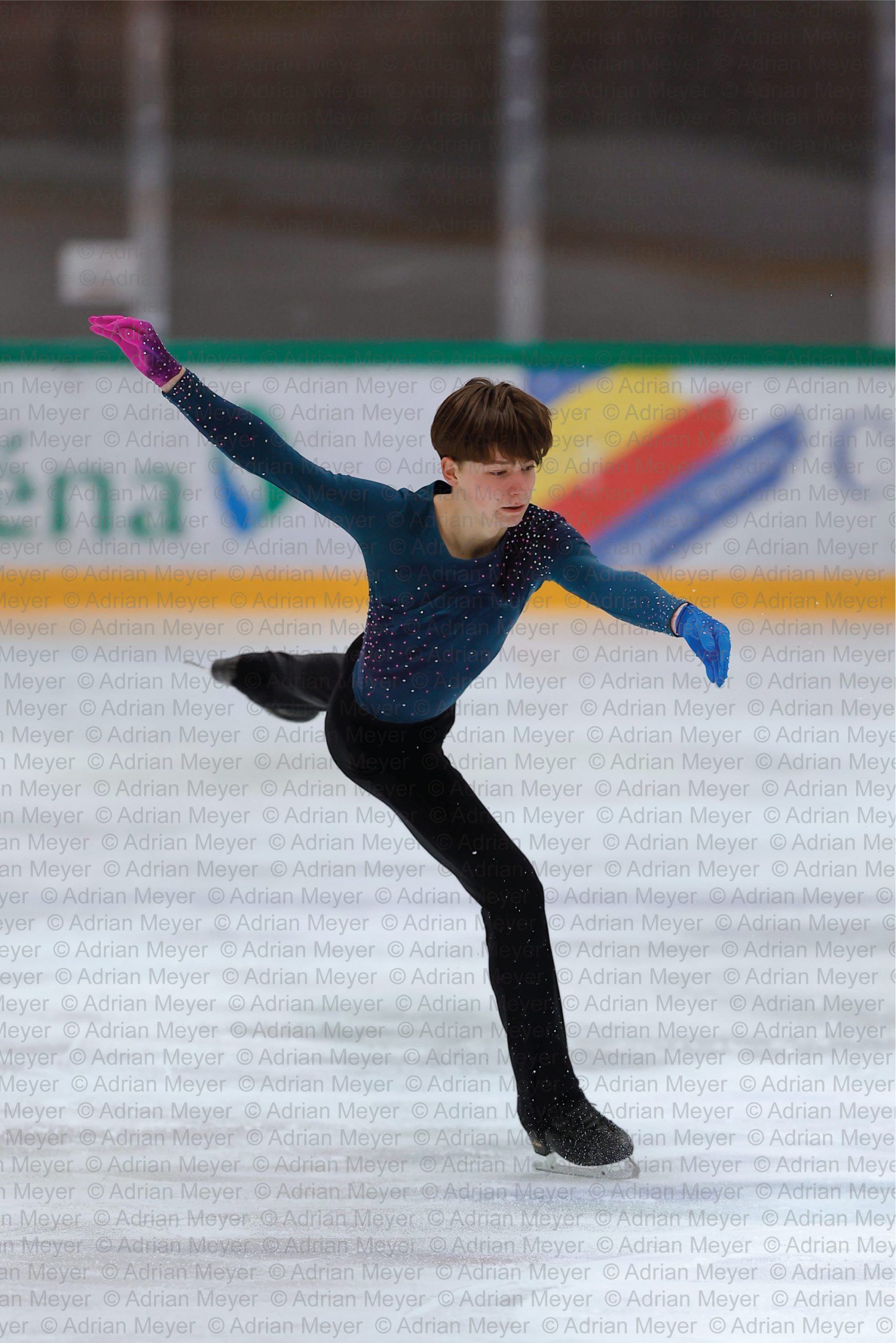 Gion SCHMID SUI - Junior Men - Free Skate at Swiss Ice Skating Open 2025