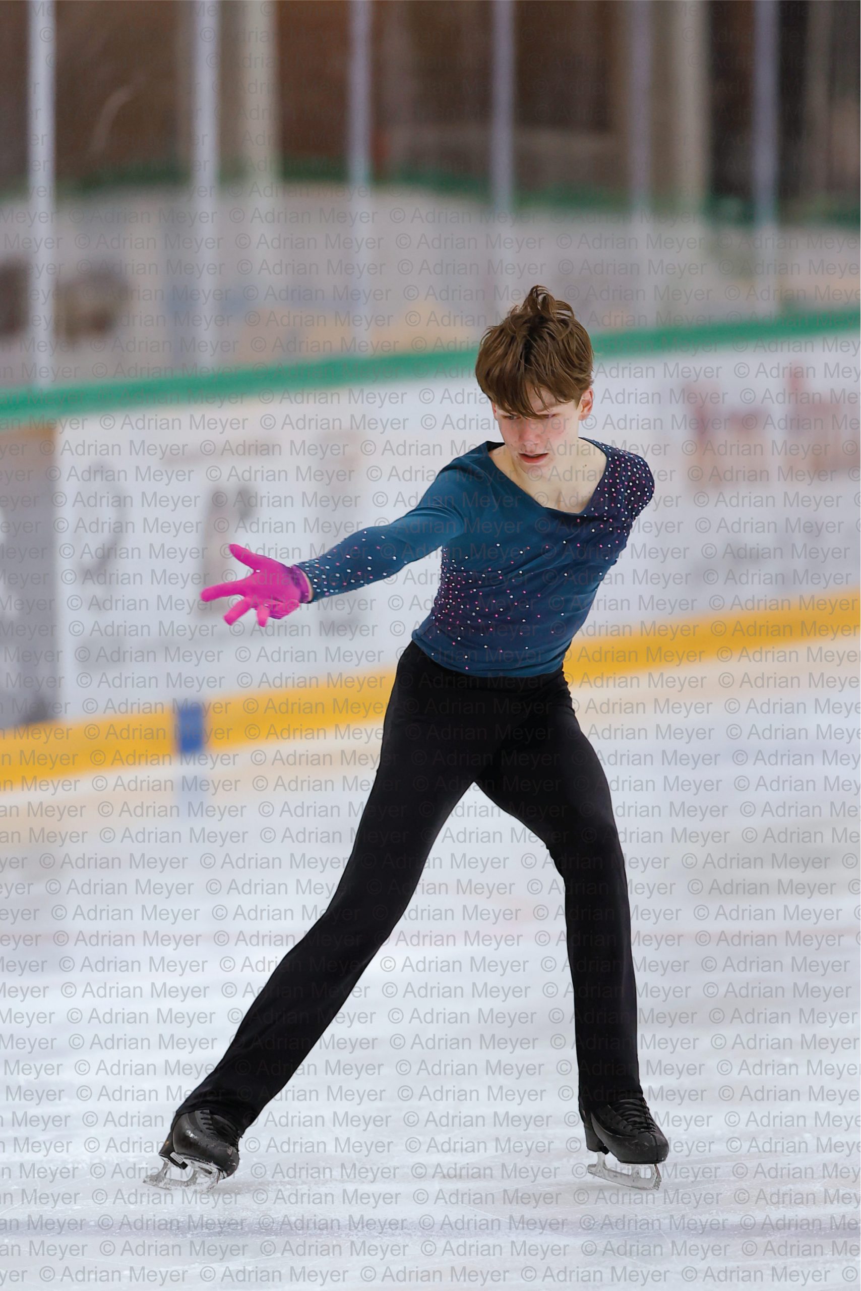 Gion SCHMID SUI - Junior Men - Free Skate at Swiss Ice Skating Open 2025
