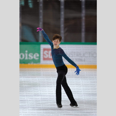 Gion SCHMID SUI - Junior Men - Free Skate at Swiss Ice Skating Open 2025