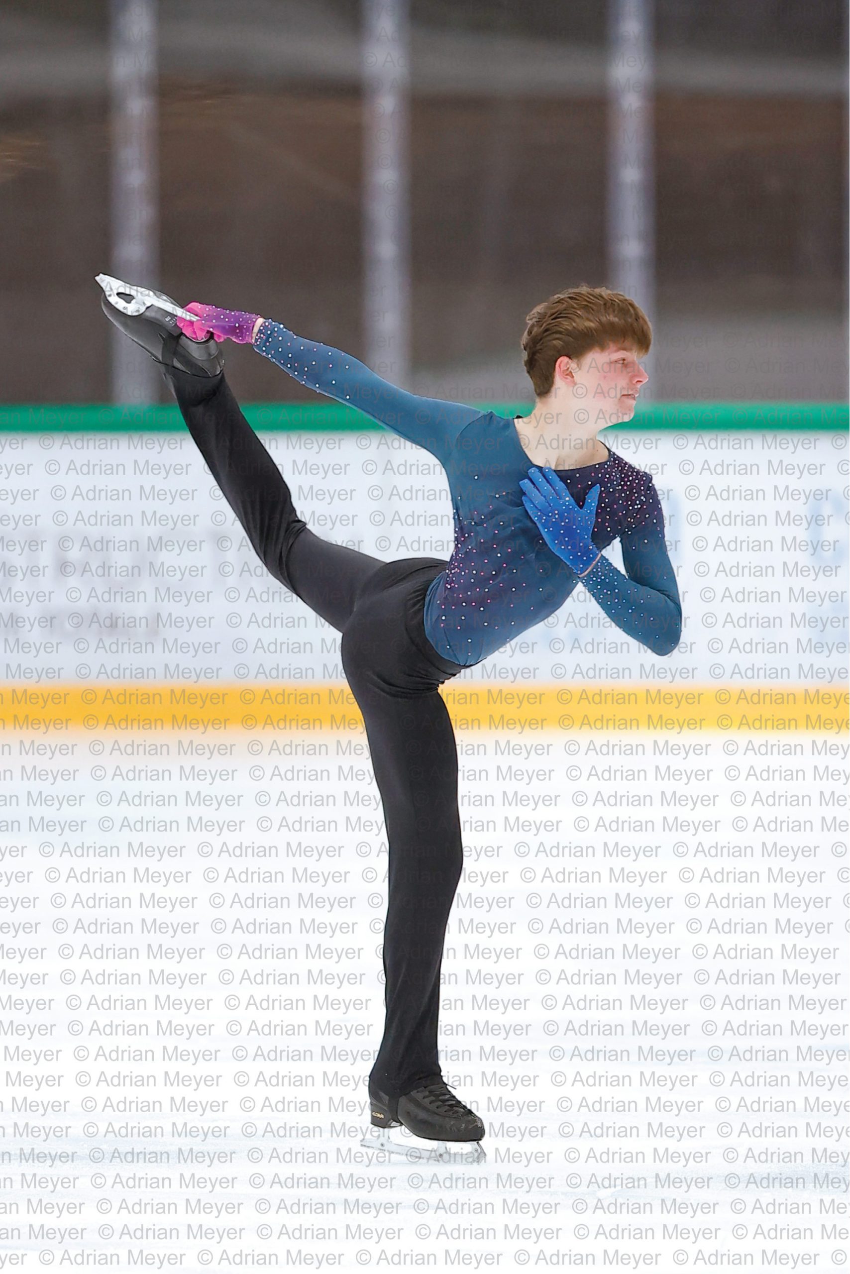 Gion SCHMID SUI - Junior Men - Free Skate at Swiss Ice Skating Open 2025
