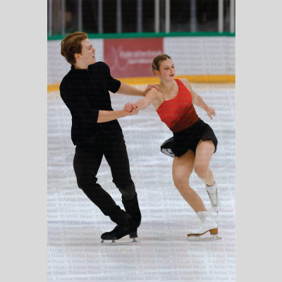 Paola JURISIC / Michail SAVENKOV AUT - Junior Pairs - Free Skate at Swiss Ice Skating Open 2025