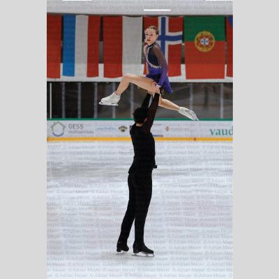 Clelia LIGET-LATUS / Allan Daniel FISHER FRA - Junior Pairs - Fr [1009]