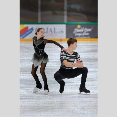Laura HECKOVA / Alex VALKY SVK - Junior Pairs - Free Skate at Swiss Ice Skating Open 2025