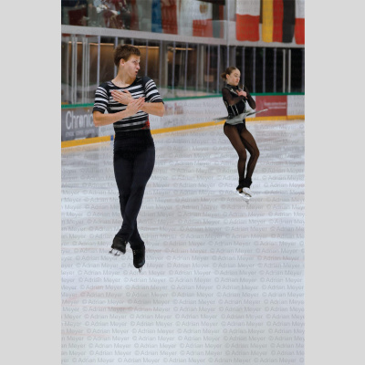 Laura HECKOVA / Alex VALKY SVK - Junior Pairs - Free Skate at Swiss Ice Skating Open 2025