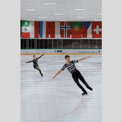 Laura HECKOVA / Alex VALKY SVK - Junior Pairs - Free Skate at Swiss Ice Skating Open 2025