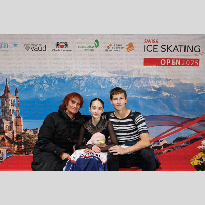 Laura HECKOVA / Alex VALKY SVK - Junior Pairs - Free Skate at Swiss Ice Skating Open 2025
