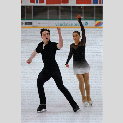 Laura GAUCH / Linus MAGER SUI - Junior Pairs - Free Skate at Swiss Ice Skating Open 2025