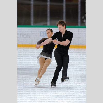 Laura GAUCH / Linus MAGER SUI - Junior Pairs - Free Skate at Swiss Ice Skating Open 2025