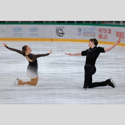 Laura GAUCH / Linus MAGER SUI - Junior Pairs - Free Skate at Swiss Ice Skating Open 2025