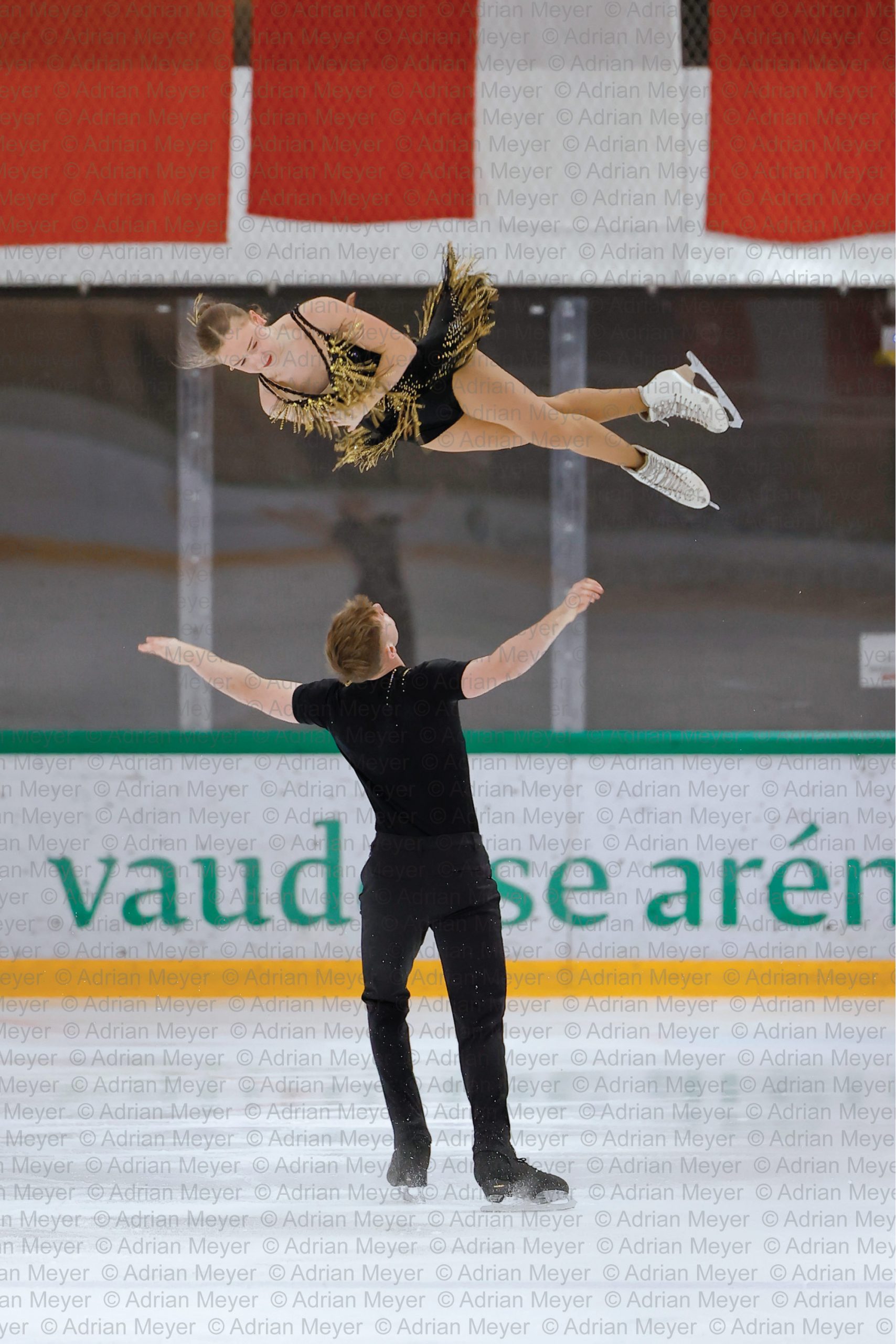 Zarah WOOD / Alex LAPSKY GBR - Junior Pairs - Free Skate at Swiss Ice Skating Open 2025