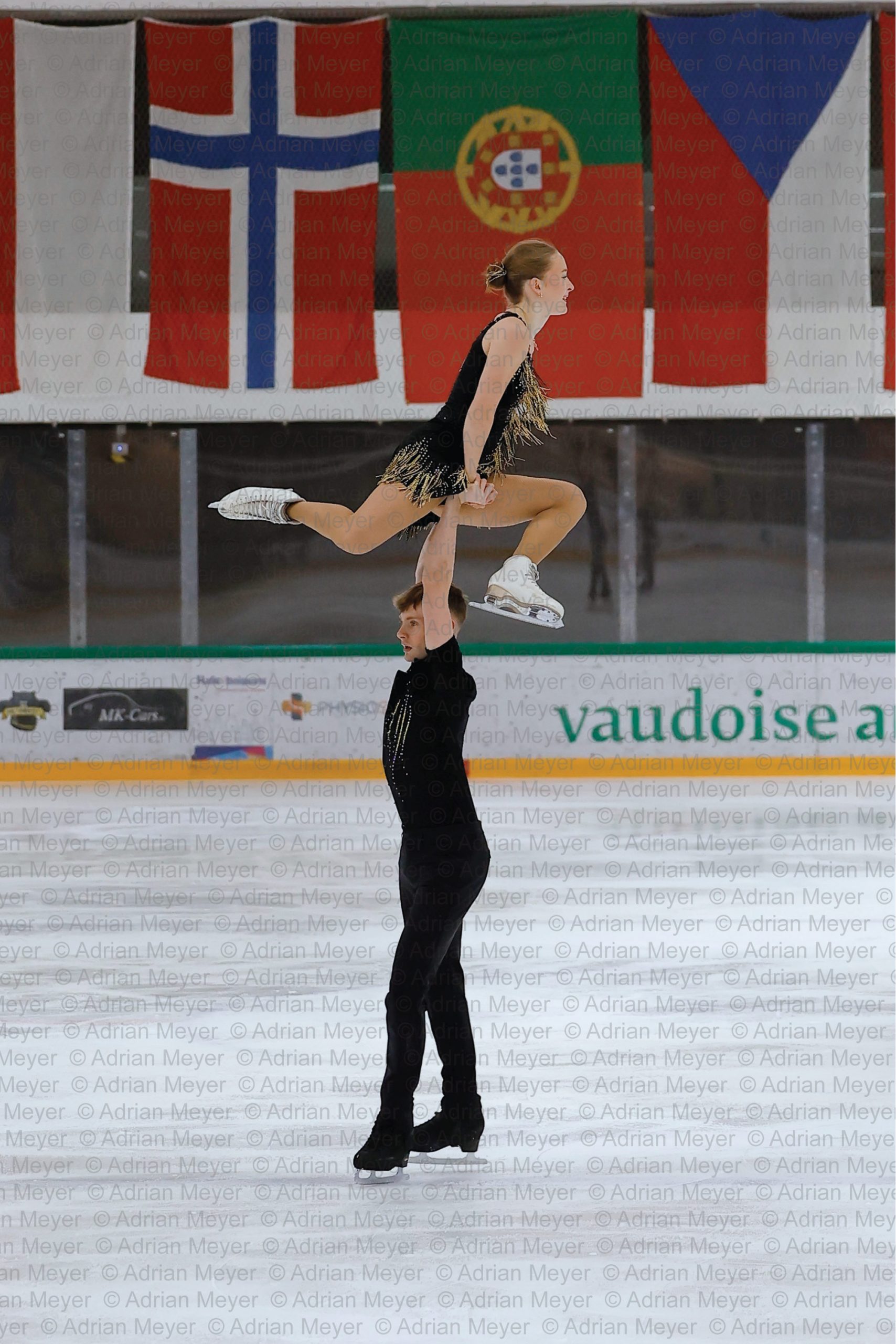 Zarah WOOD / Alex LAPSKY GBR - Junior Pairs - Free Skate at Swiss Ice Skating Open 2025