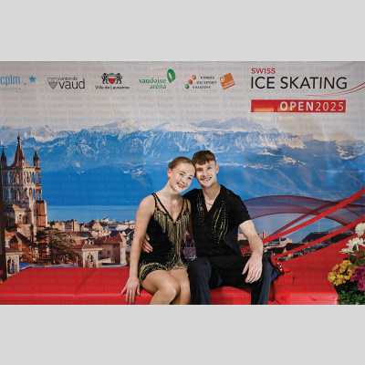 Zarah WOOD / Alex LAPSKY GBR - Junior Pairs - Free Skate at Swiss Ice Skating Open 2025