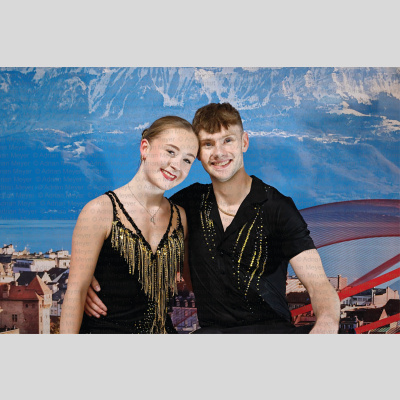 Zarah WOOD / Alex LAPSKY GBR - Junior Pairs - Free Skate at Swiss Ice Skating Open 2025