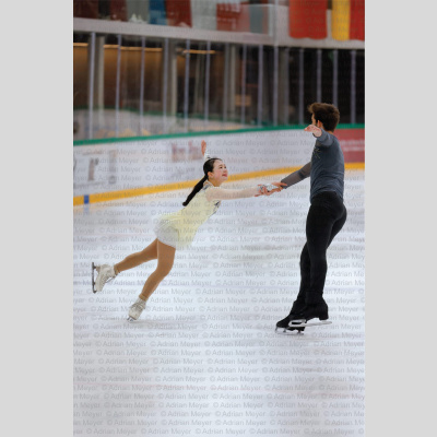 Wakana KATAYAMA / Elliot APPLEBY GBR - Junior Pairs - Free Skate at Swiss Ice Skating Open 2025