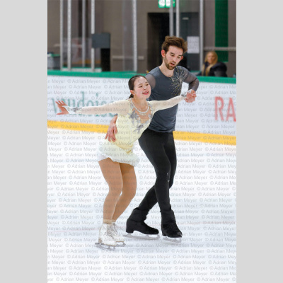 Wakana KATAYAMA / Elliot APPLEBY GBR - Junior Pairs - Free Skate at Swiss Ice Skating Open 2025