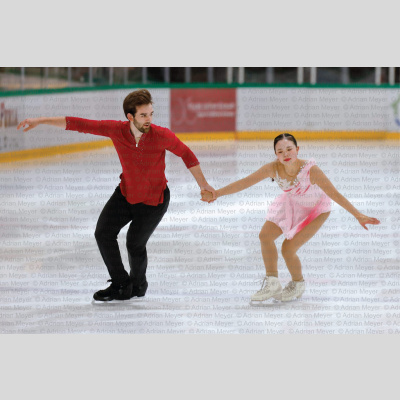 Wakana KATAYAMA / Elliot APPLEBY GBR - Junior Pairs - Free Skate at Swiss Ice Skating Open 2025