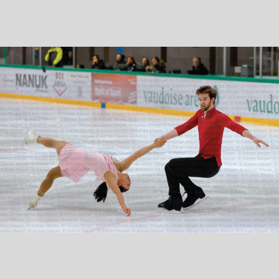Wakana KATAYAMA / Elliot APPLEBY GBR - Junior Pairs - Free Skate at Swiss Ice Skating Open 2025