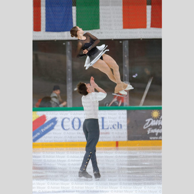 Laura GAUCH / Linus MAGER SUI - Junior Pairs - Free Skate at Swiss Ice Skating Open 2025