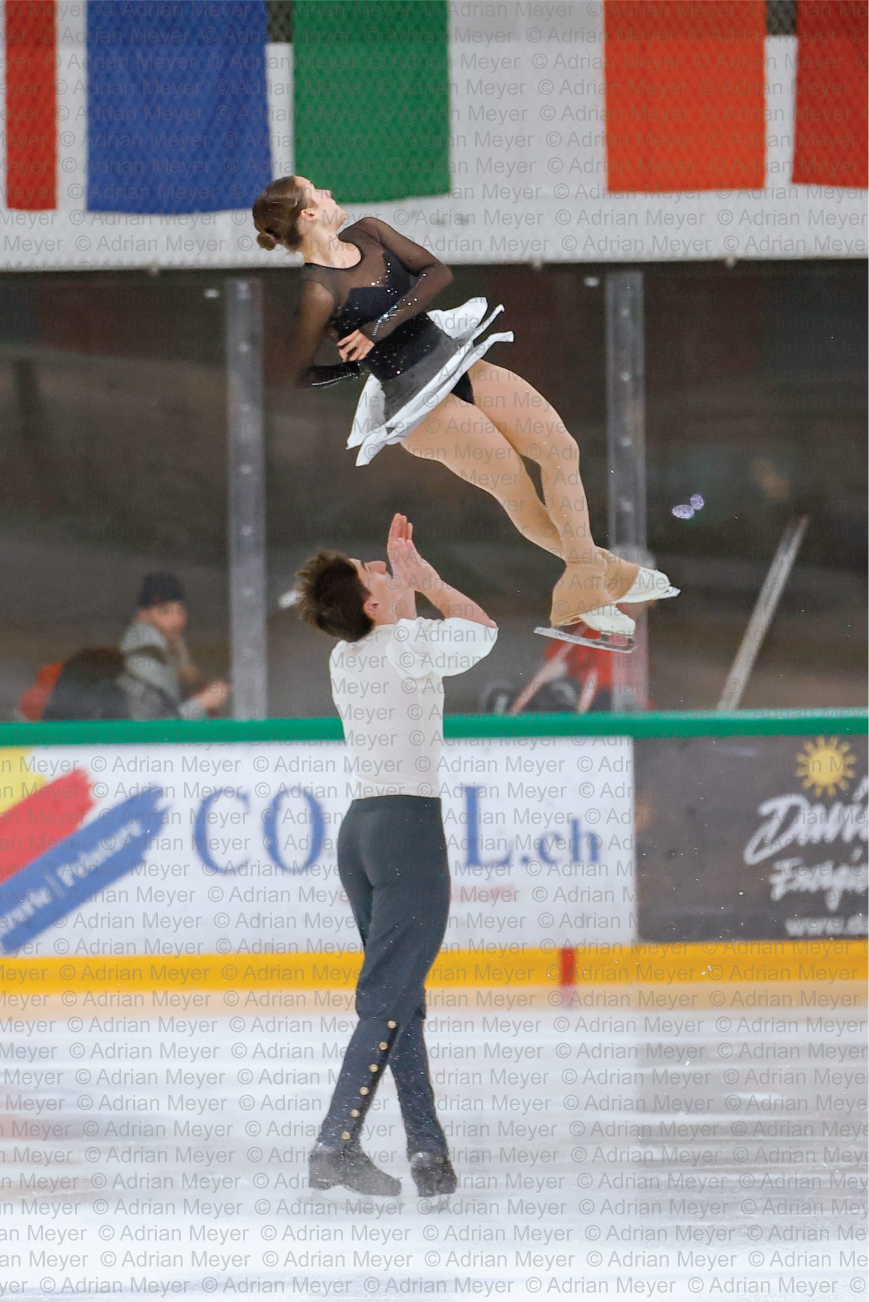 Laura GAUCH / Linus MAGER SUI - Junior Pairs - Free Skate at Swiss Ice Skating Open 2025