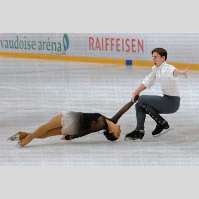 Laura GAUCH / Linus MAGER SUI - Junior Pairs - Free Skate at Swiss Ice Skating Open 2025