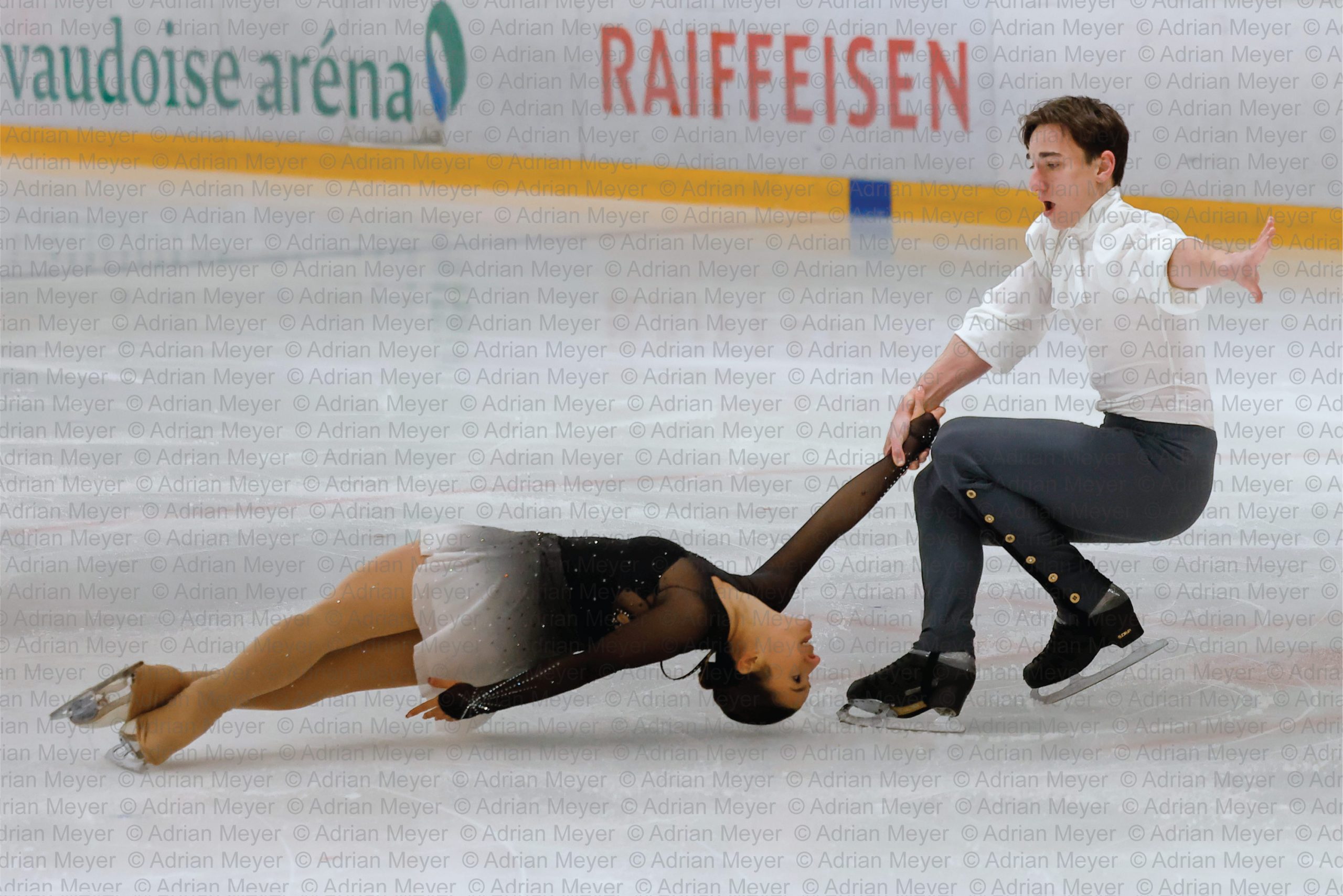 Laura GAUCH / Linus MAGER SUI - Junior Pairs - Free Skate at Swiss Ice Skating Open 2025