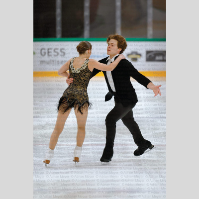 Paola JURISIC / Michail SAVENKOV AUT - Junior Pairs - Free Skate at Swiss Ice Skating Open 2025