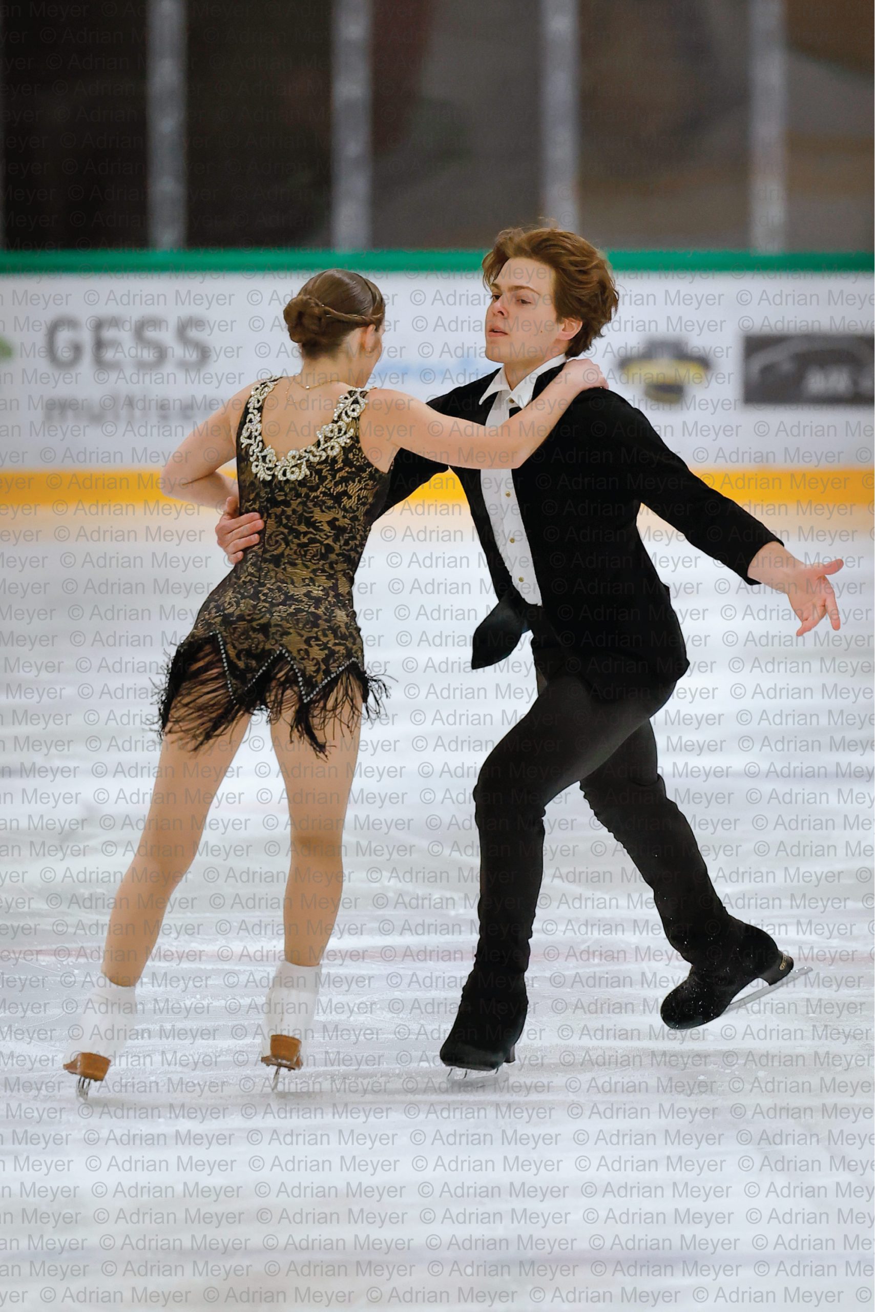 Paola JURISIC / Michail SAVENKOV AUT - Junior Pairs - Free Skate at Swiss Ice Skating Open 2025