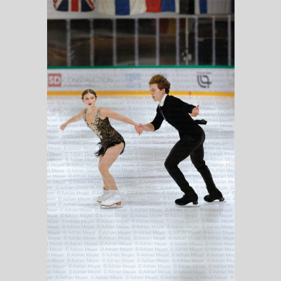 Paola JURISIC / Michail SAVENKOV AUT - Junior Pairs - Free Skate at Swiss Ice Skating Open 2025