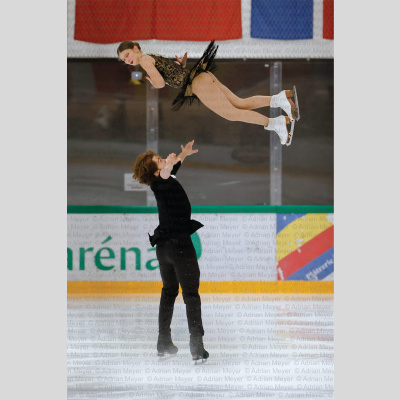 Paola JURISIC / Michail SAVENKOV AUT - Junior Pairs - Free Skate at Swiss Ice Skating Open 2025