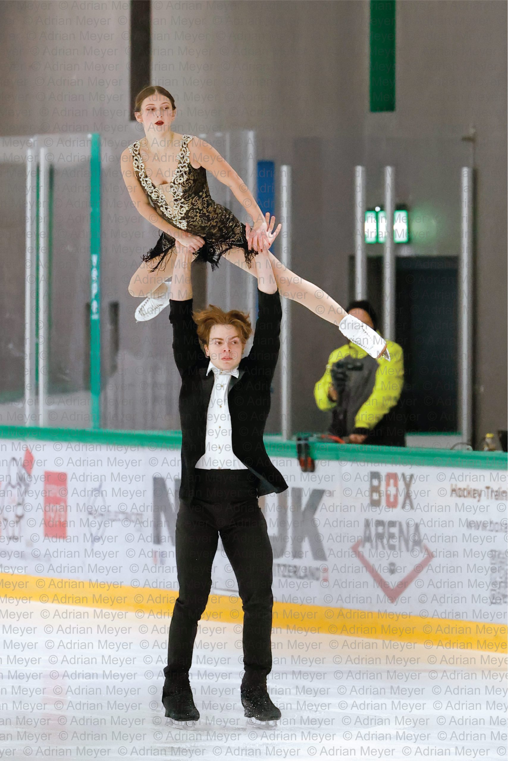 Paola JURISIC / Michail SAVENKOV AUT - Junior Pairs - Free Skate at Swiss Ice Skating Open 2025