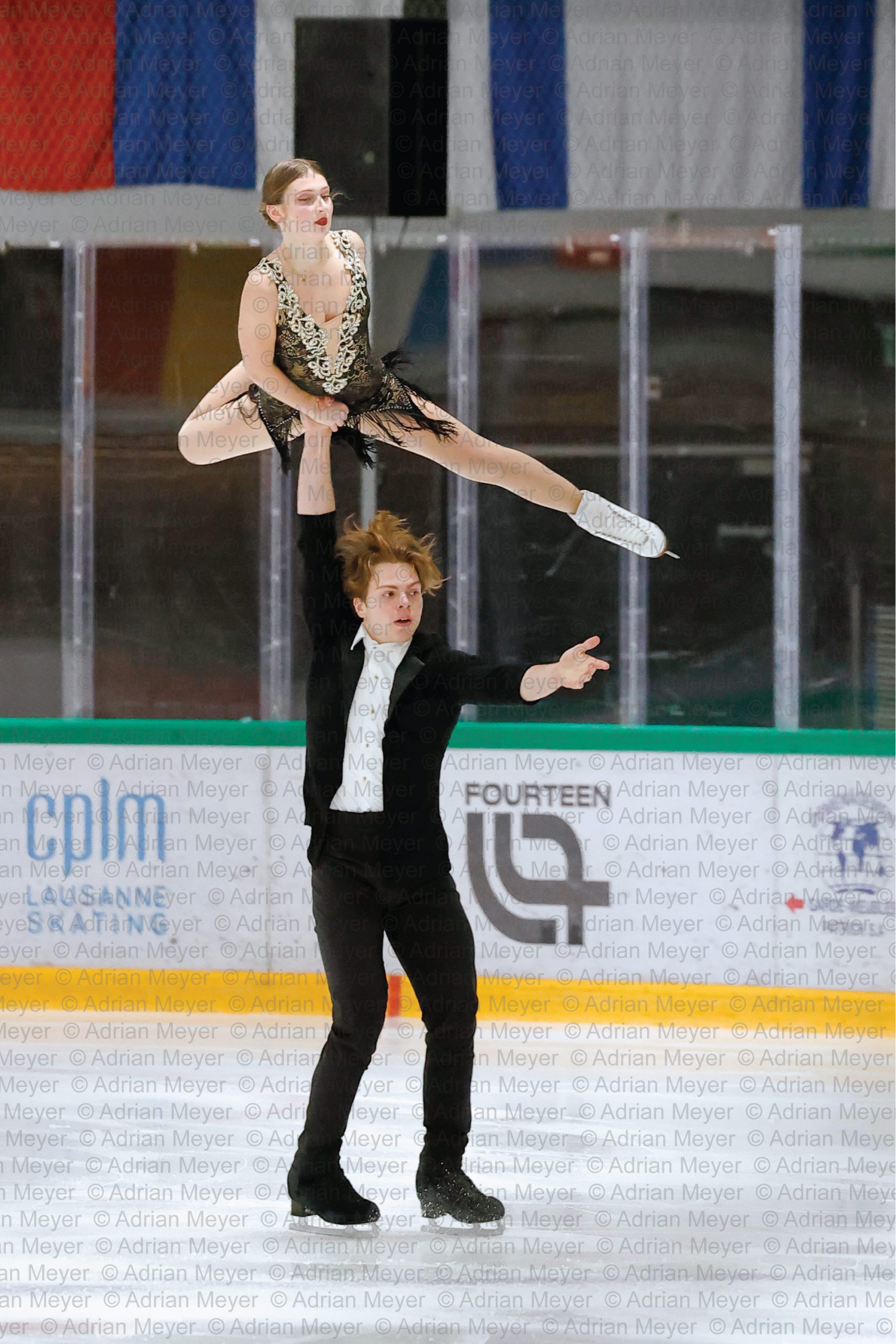 Paola JURISIC / Michail SAVENKOV AUT - Junior Pairs - Free Skate at Swiss Ice Skating Open 2025