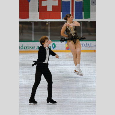 Paola JURISIC / Michail SAVENKOV AUT - Junior Pairs - Free Skate at Swiss Ice Skating Open 2025