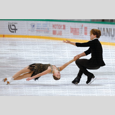 Paola JURISIC / Michail SAVENKOV AUT - Junior Pairs - Free Skate at Swiss Ice Skating Open 2025