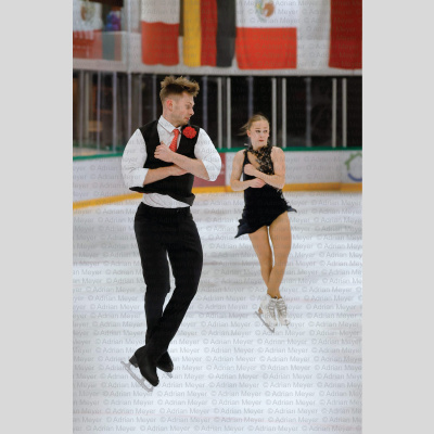 Zarah WOOD / Alex LAPSKY GBR - Junior Pairs - Free Skate at Swiss Ice Skating Open 2025