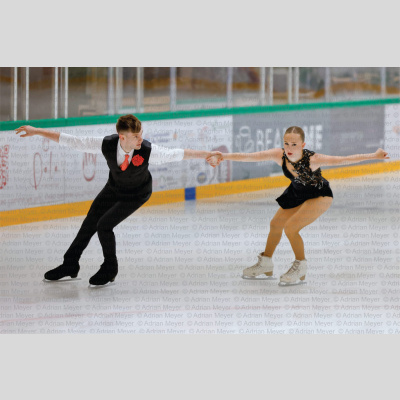 Zarah WOOD / Alex LAPSKY GBR - Junior Pairs - Free Skate at Swiss Ice Skating Open 2025