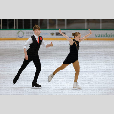 Zarah WOOD / Alex LAPSKY GBR - Junior Pairs - Free Skate at Swiss Ice Skating Open 2025