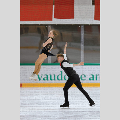 Zarah WOOD / Alex LAPSKY GBR - Junior Pairs - Free Skate at Swiss Ice Skating Open 2025