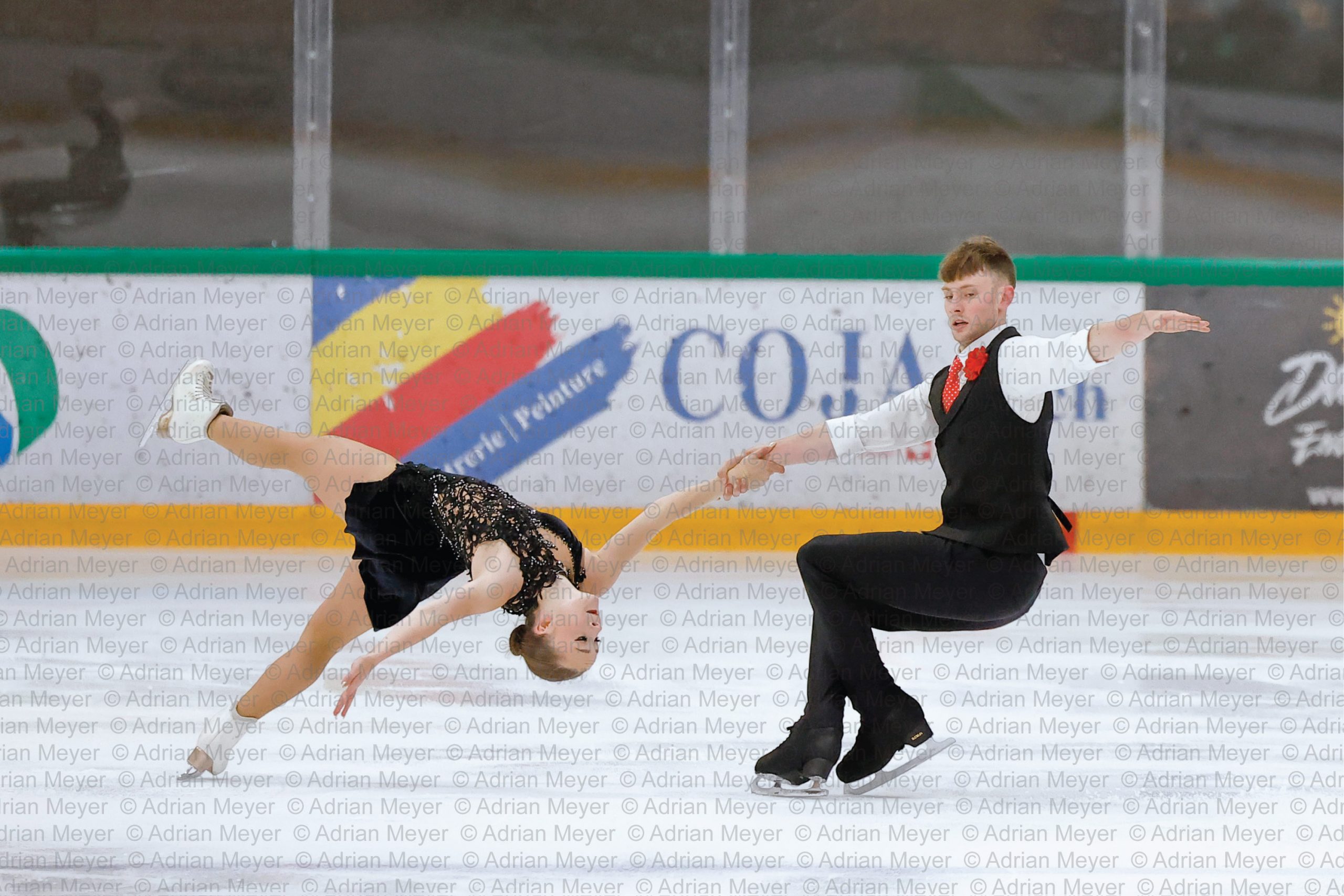 Zarah WOOD / Alex LAPSKY GBR - Junior Pairs - Free Skate at Swiss Ice Skating Open 2025
