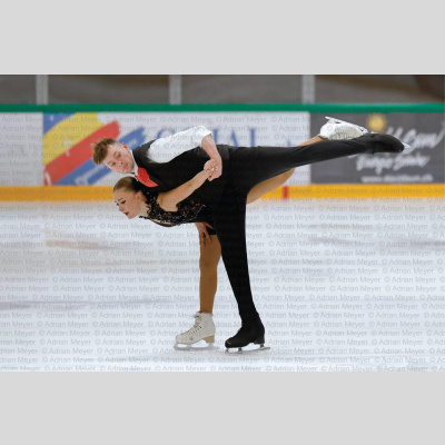 Zarah WOOD / Alex LAPSKY GBR - Junior Pairs - Free Skate at Swiss Ice Skating Open 2025