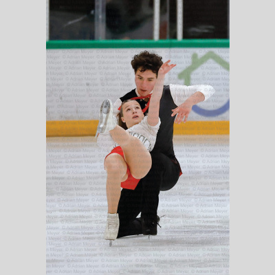 Clelia LIGET-LATUS / Allan Daniel FISHER FRA - Junior Pairs - Fr [2047]