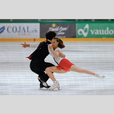 Clelia LIGET-LATUS / Allan Daniel FISHER FRA - Junior Pairs - Fr [2048]