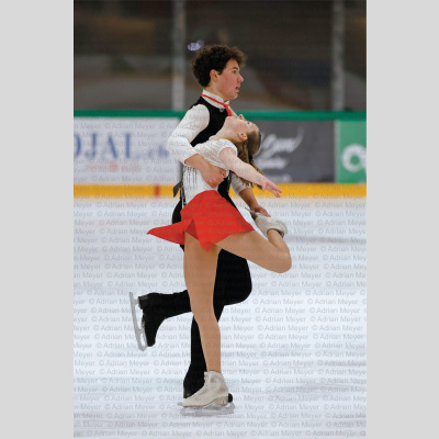 Clelia LIGET-LATUS / Allan Daniel FISHER FRA - Junior Pairs - Fr [2049]