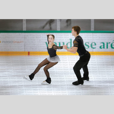 Laura HECKOVA / Alex VALKY SVK - Junior Pairs - Free Skate at Swiss Ice Skating Open 2025