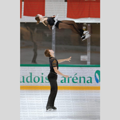 Laura HECKOVA / Alex VALKY SVK - Junior Pairs - Free Skate at Swiss Ice Skating Open 2025