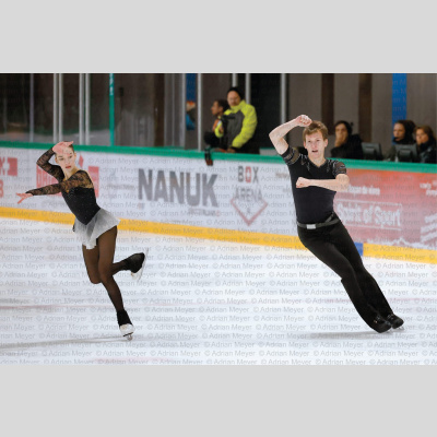 Laura HECKOVA / Alex VALKY SVK - Junior Pairs - Free Skate at Swiss Ice Skating Open 2025
