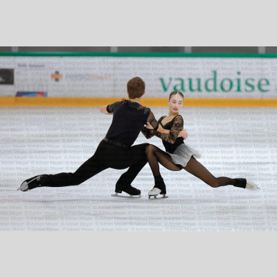 Laura HECKOVA / Alex VALKY SVK - Junior Pairs - Free Skate at Swiss Ice Skating Open 2025
