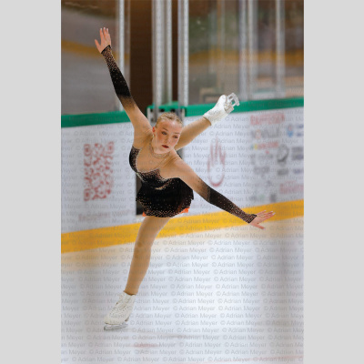 Pernille WITH NOR - Junior Women - Short Program at Swiss Ice Skating Open 2025