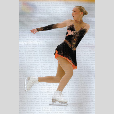 Pernille WITH NOR - Junior Women - Short Program at Swiss Ice Skating Open 2025
