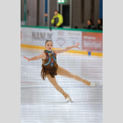 Nicole de ROSA ITA - Junior Women - Short Program at Swiss Ice Skating Open 2025